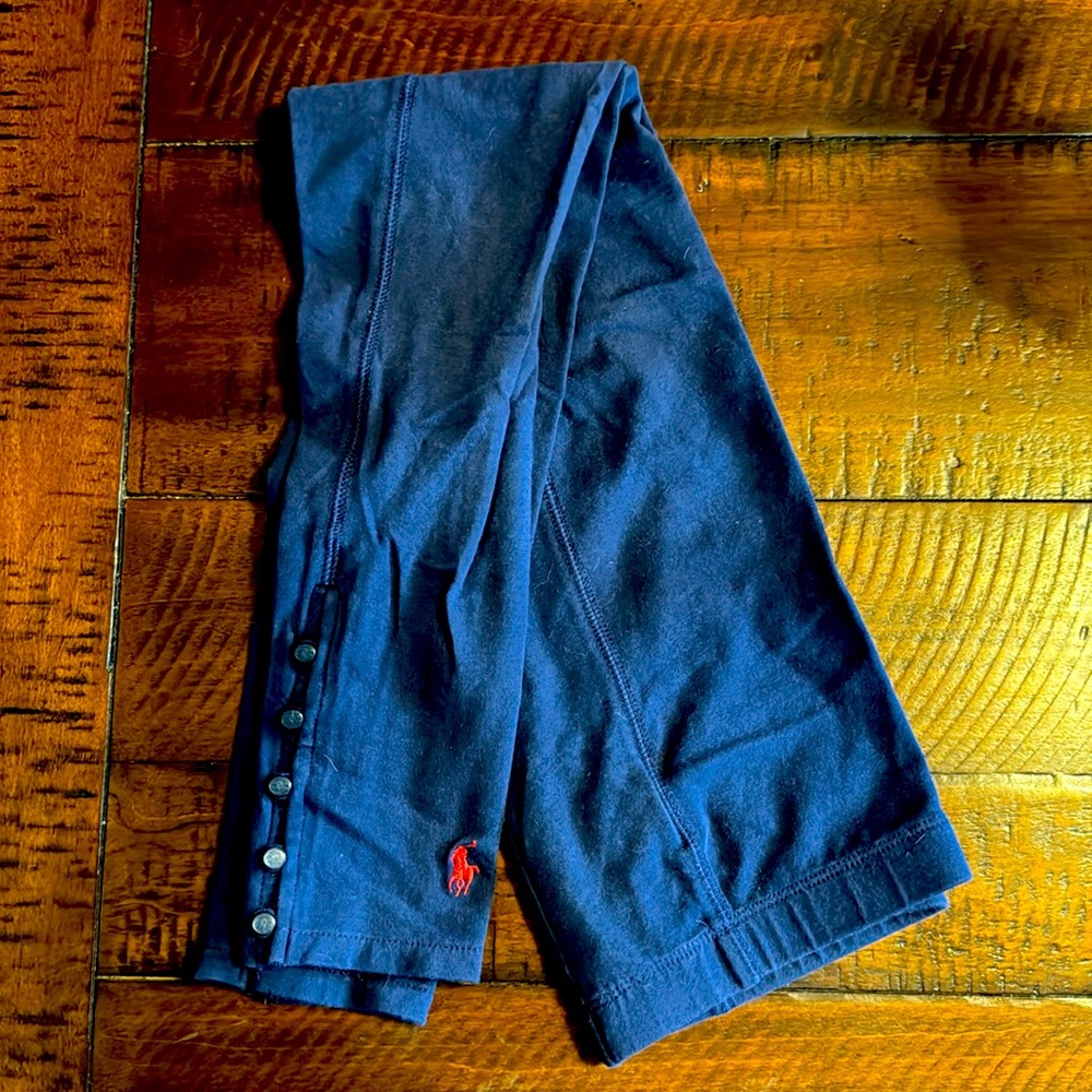 Girls Ralph Lauren Polo Leggings sz 12/14